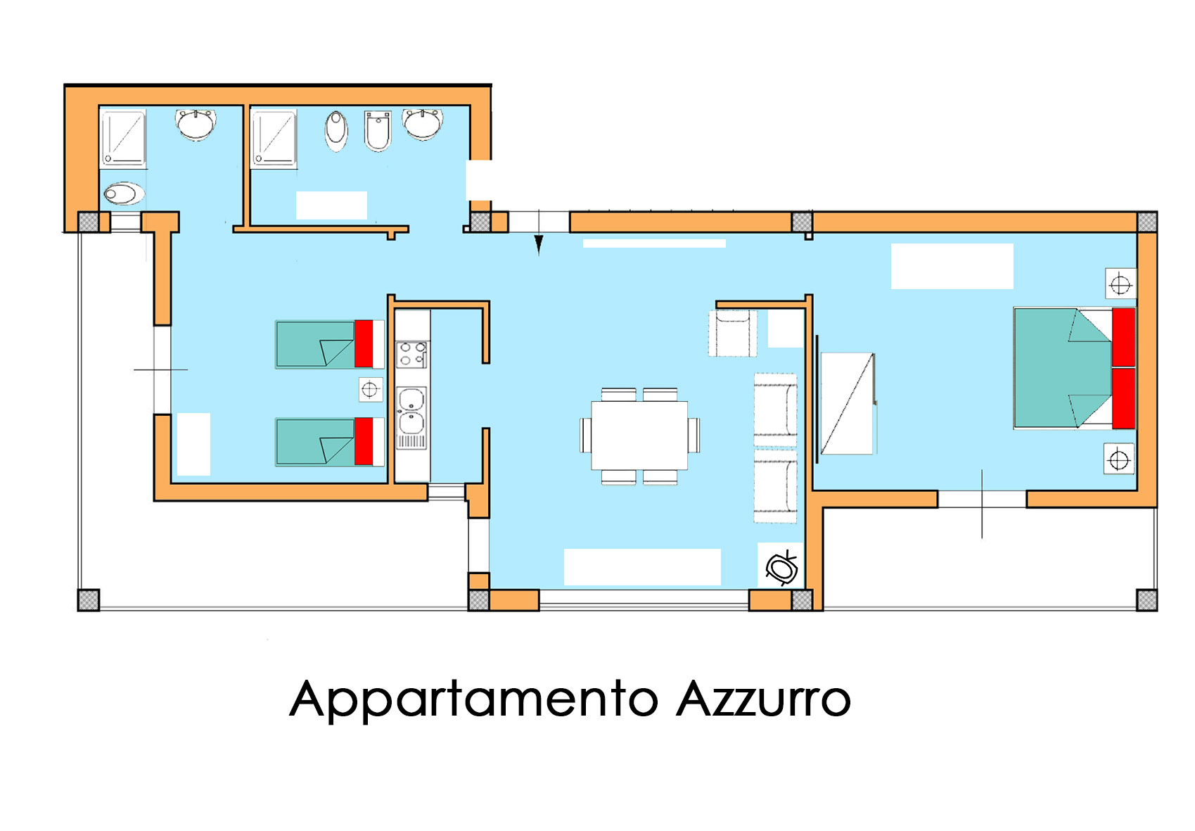 Appartamento Azzurro