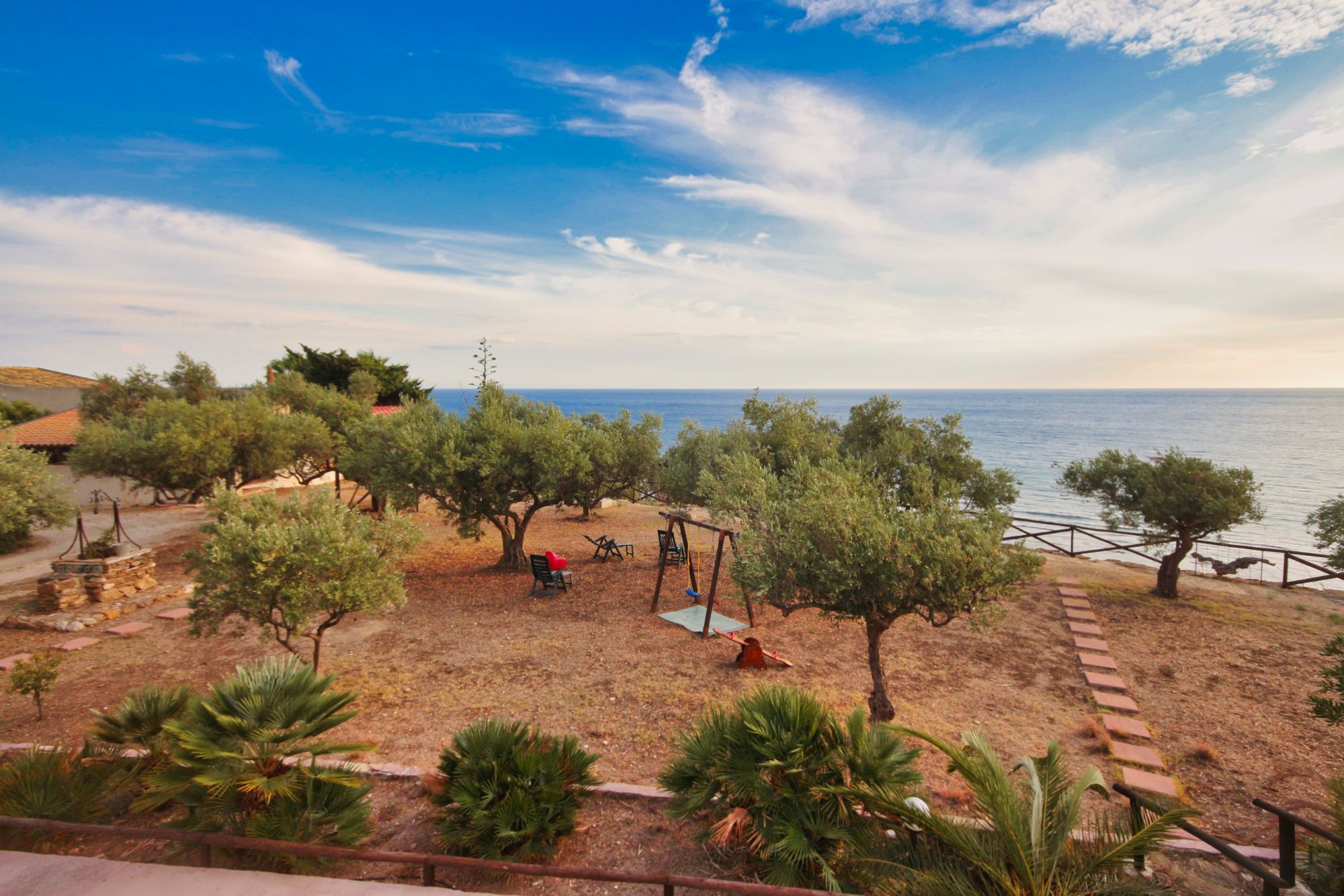 Vista dal balcone