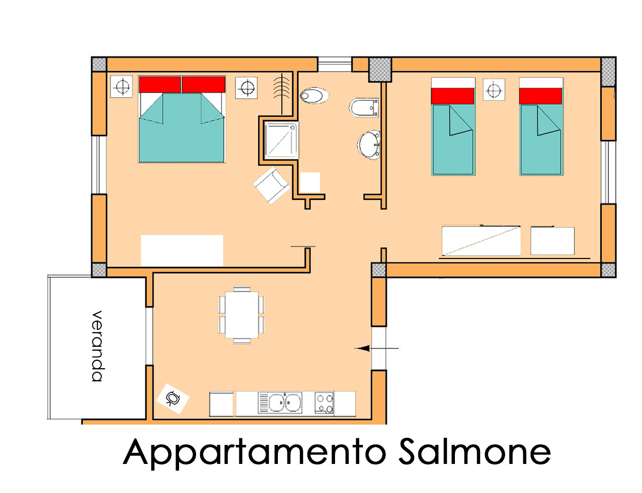 Appartamento Azzurro